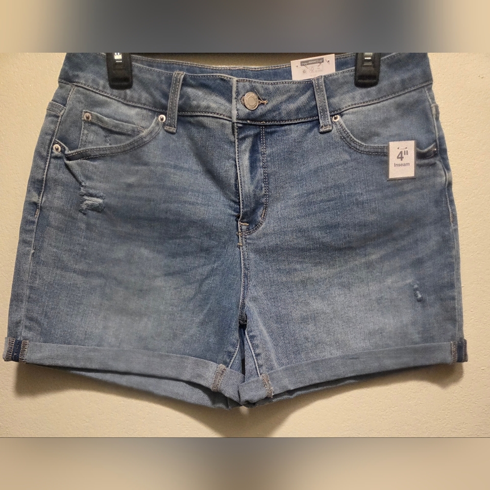Time Tru Denim Blue Women's Shorts